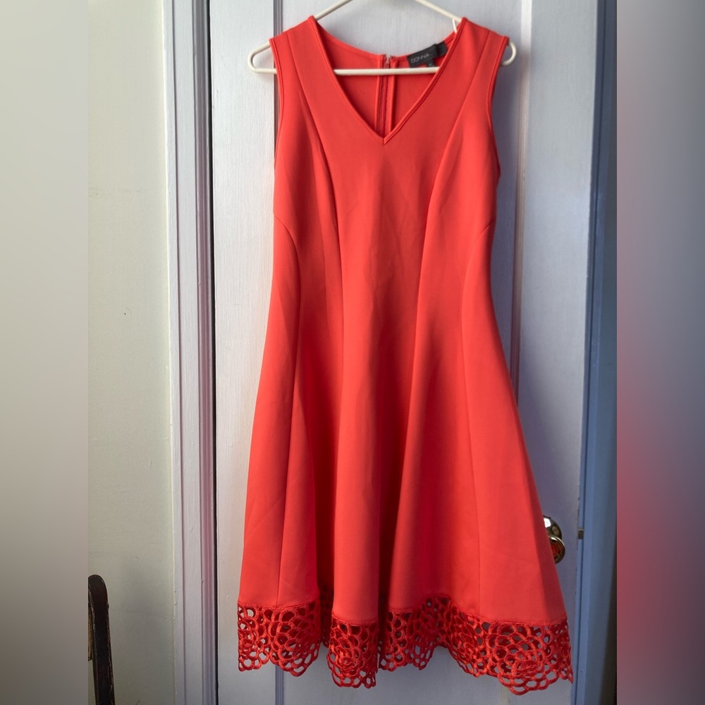 Orange dress